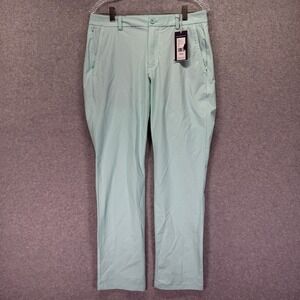 Vineyard Vines Pants Mens 30x30 Crystal Blue Chino On The Go OTG Performance